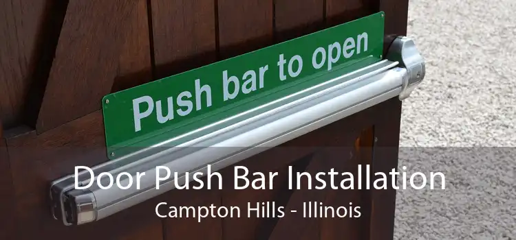 Door Push Bar Installation Campton Hills - Illinois