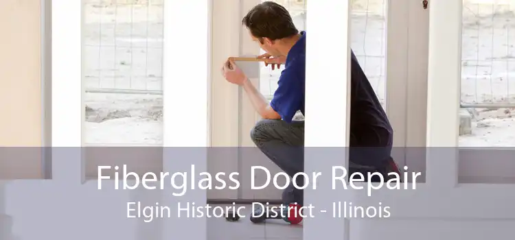 Fiberglass Door Repair Elgin Historic District - Illinois