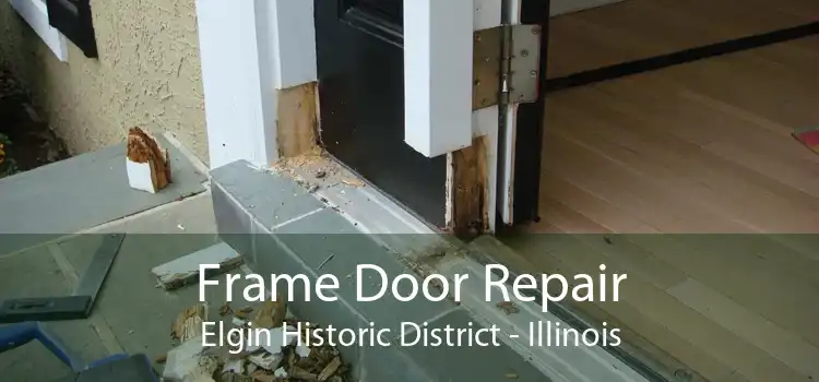 Frame Door Repair Elgin Historic District - Illinois