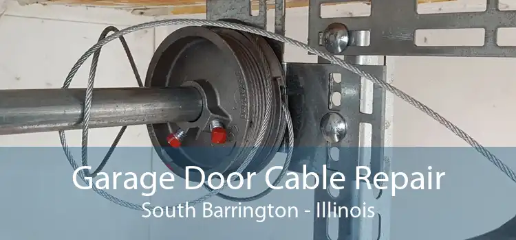 Garage Door Cable Repair South Barrington - Illinois