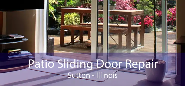 Patio Sliding Door Repair Sutton - Illinois