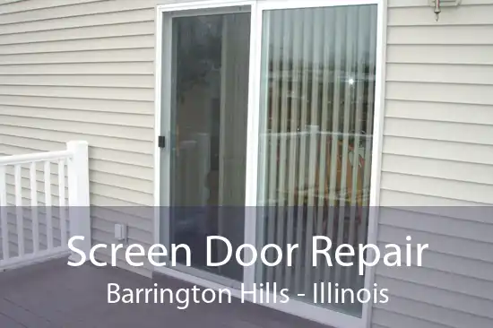 Screen Door Repair Barrington Hills - Illinois